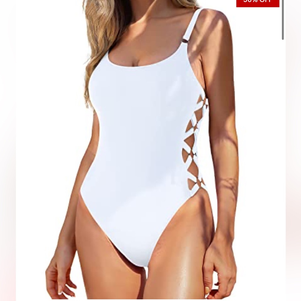 Tempt Me White Swimsuit